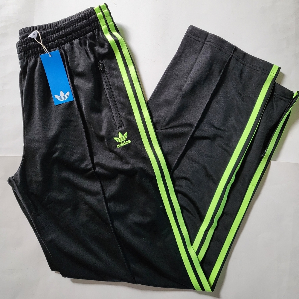 Adidas originals Firebird track pants Womens size L XL BLACK